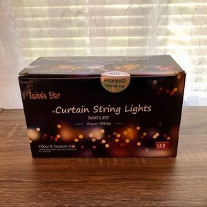 LED Curtain String Lights